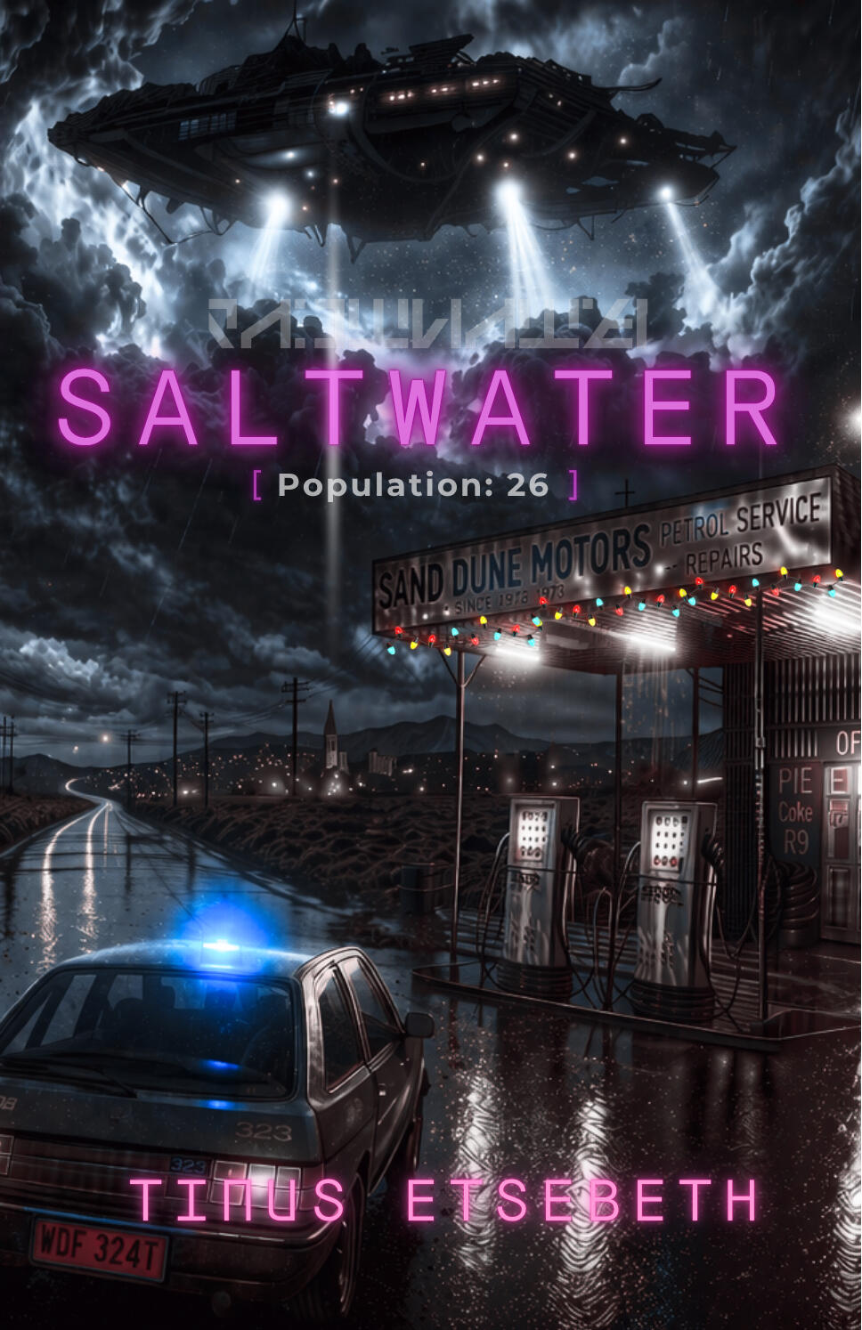 Science fiction and graphic fiction books by Tinus Etsebeth from Cape Town, South Africa