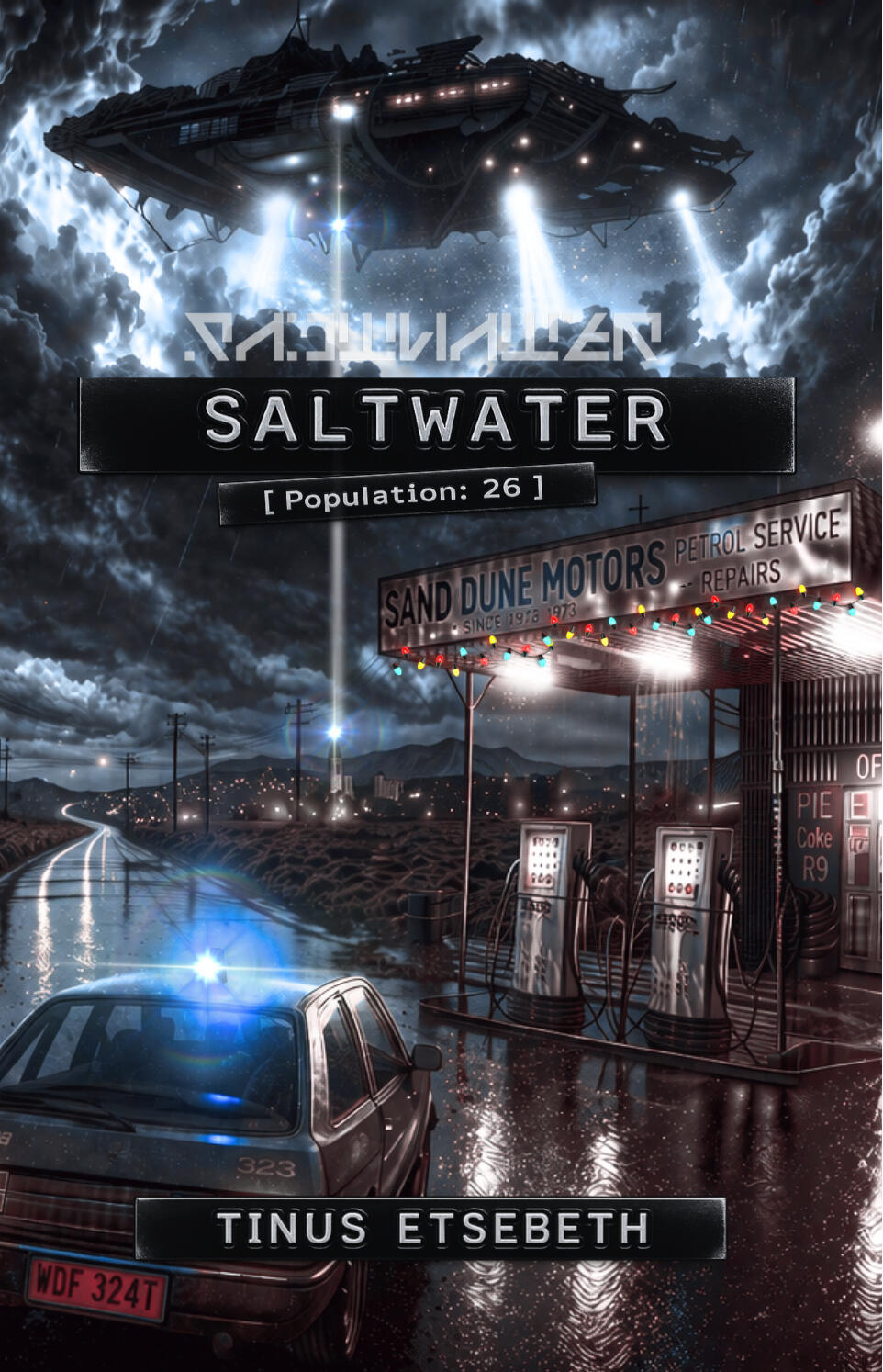 Science fiction and graphic fiction books by Tinus Etsebeth from Cape Town, South Africa