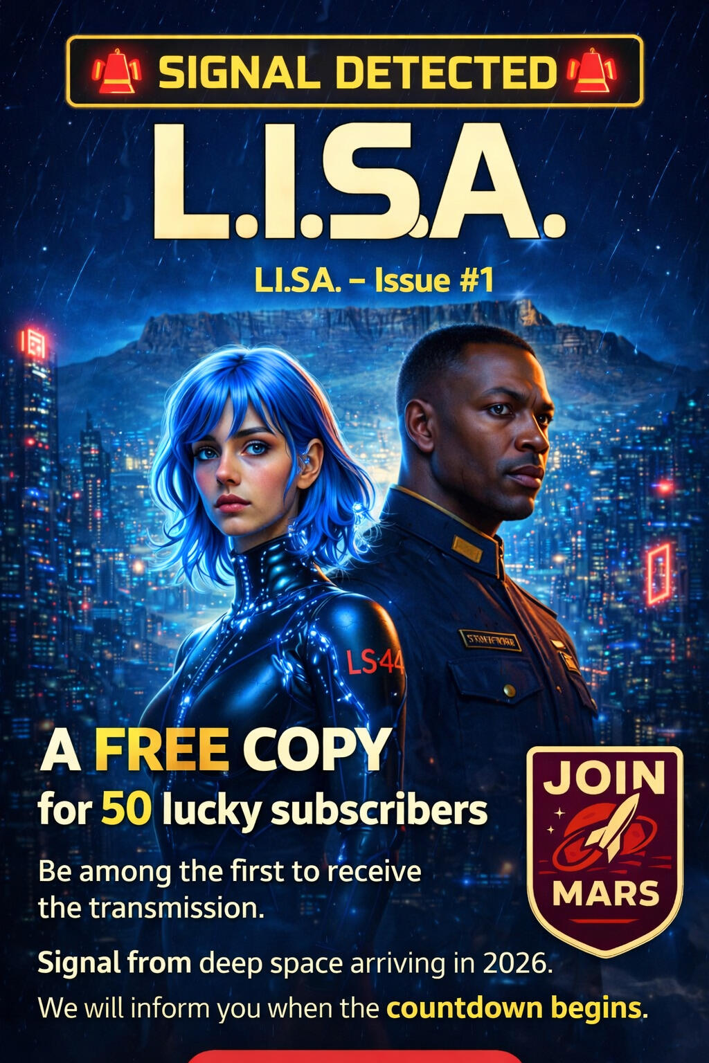 Free download comic book. Science fiction and graphic fiction books by Tinus Etsebeth from Cape Town, South Africa